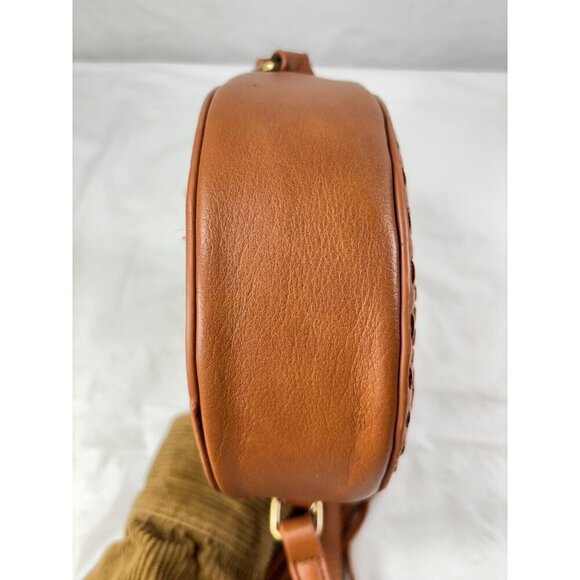 Street Level Circular Woven Crossbody Purses - Picture 8 of 16